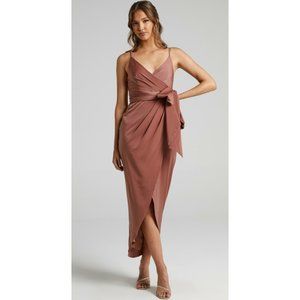 Showpo How Will I Know Dress - Dusty Rose